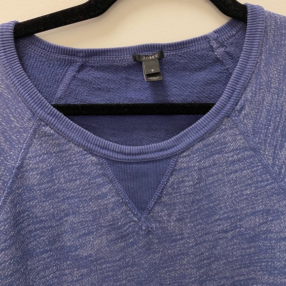JCrew Women’s Crew sweatshirt - blue size small - Picture 2 of 3